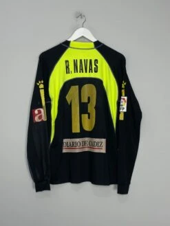 2007/08 CADIZ FC R.NAVAS #13 L/S *MATCH ISSUE* GK SHIRT (L) KELME(2007 08 Cadiz Fc R Navas 13 L S Gk Shirt L Kelme)