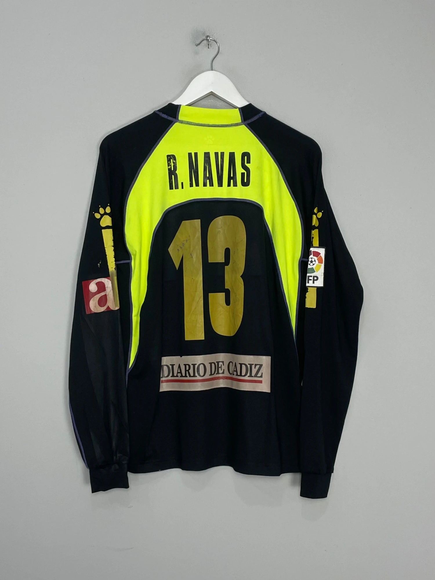 2007/08 CADIZ FC R.NAVAS #13 L/S *MATCH ISSUE* GK SHIRT (L) KELME(2007 08 Cadiz Fc R Navas 13 L S Gk Shirt L Kelme) 3 2007/08 CADIZ FC R.NAVAS #13 L/S *MATCH ISSUE* GK SHIRT (L) KELME(2007 08 Cadiz Fc R Navas 13 L S Gk Shirt L Kelme)