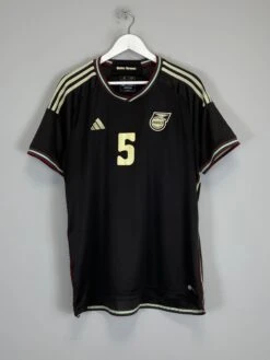 2023 JAMAICA PINNOCK #5 AWAY SHIRT (XL) ADIDAS(2023 Jamaica Pinnock 5 Away Shirt Xl Adidas535)