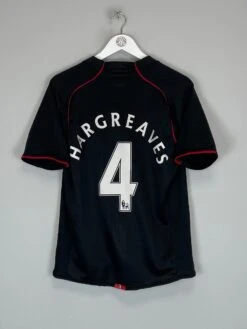 2007/08 MANCHESTER UNITED HARGREAVES #4 AWAY SHIRT (M) NIKE(2007 08 Manchester United Hargreaves 4 Away Shirt M Nike259)