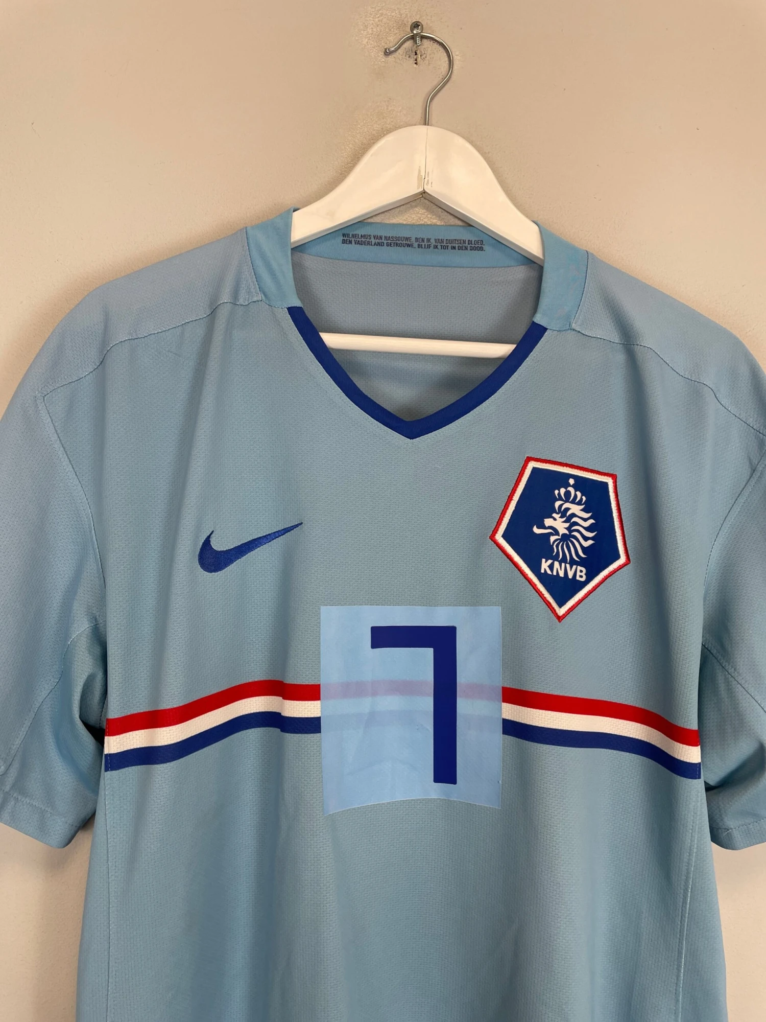 2008/09 NETHERLANDS V.PERSIE #7 AWAY SHIRT (L) NIKE(2008 09 Netherlands V Persie 7 Away Shirt L Nike) 6 2008/09 NETHERLANDS V.PERSIE #7 AWAY SHIRT (L) NIKE(2008 09 Netherlands V Persie 7 Away Shirt L Nike) - Image 4