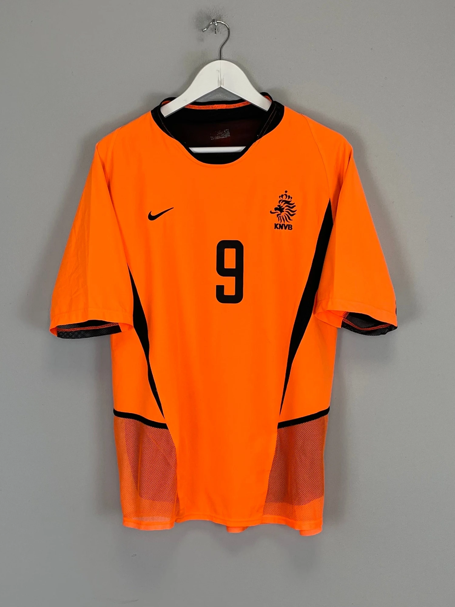 2002/04 NETHERLANDS V.NISTELROOY #9 *PLAYER ISSUE* HOME SHIRT (M) NIKE(2002 04 Netherlands V Nistelrooy 9 Player Issue Home Shirt M Nike) 5 2002/04 NETHERLANDS V.NISTELROOY #9 *PLAYER ISSUE* HOME SHIRT (M) NIKE(2002 04 Netherlands V Nistelrooy 9 Player Issue Home Shirt M Nike) - Image 3