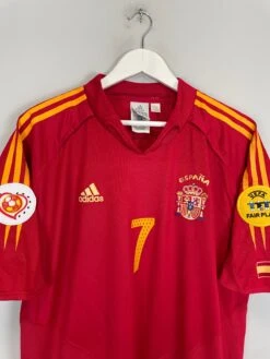 2004/06 SPAIN RAUL #7 HOME SHIRT (XL) ADIDAS(2004 06 Spain Raul 7 Home Shirt Xl Adidas3463) -Cultkits Shop image00083 07d80641 2385 42e0 b457 b3dd44e2b29d