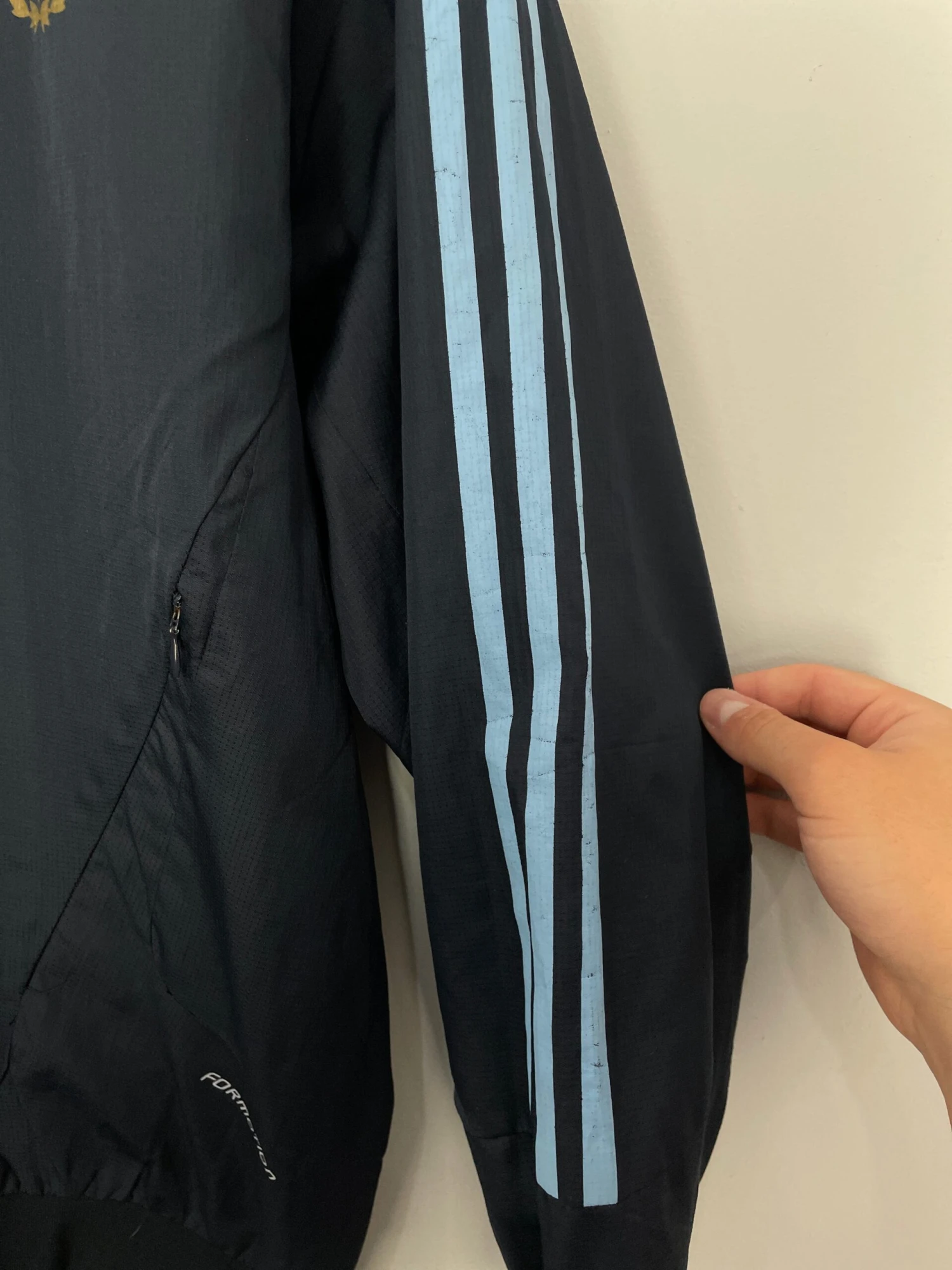 2006/08 ARGENTINA 1/4 ZIP JACKET (M) ADIDAS(2006 08 Argentina 1 4 Zip Jacket M Adidas) 5 2006/08 ARGENTINA 1/4 ZIP JACKET (M) ADIDAS(2006 08 Argentina 1 4 Zip Jacket M Adidas) - Image 3