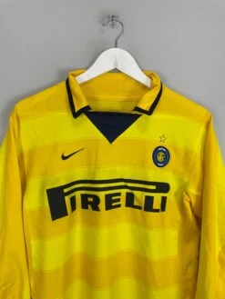 2003/04 INTER MILAN ADRIANO #10 L/S AWAY SHIRT (S) NIKE(2003 04 Inter Milan Adriano 10 L S Away Shirt S Nike) -Cultkits Shop image00088 24446466 f29f 4c3d ba76 44c6fe0dca2c