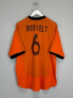 2000/02 NETHERLANDS BOSVELT #6 HOME SHIRT (XL) NIKE(2000 02 Netherlands Bosvelt 6 Home Shirt Xl Nike4142)