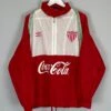 1995/96 NECAXA 1/2 ZIP JACKET (L) UMBRO(1995 96 Necaxa 1 2 Zip Jacket L Umbro)