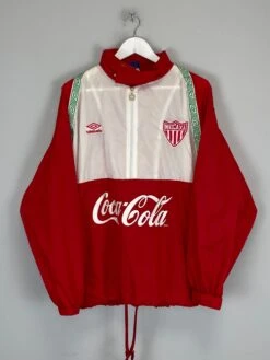 1995/96 NECAXA 1/2 ZIP JACKET (L) UMBRO(1995 96 Necaxa 1 2 Zip Jacket L Umbro)
