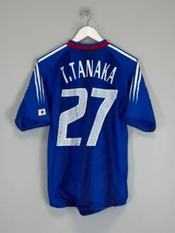 2004/05 JAPAN T.TANAKA #27 *PLAYER ISSUE* HOME SHIRT (S) ADIDAS(2004 05 Japan T Tanaka 27 Player Issue Home Shirt S Adidas4666)