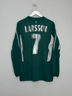2004/05 CELTIC LARSSON #7 L/S AWAY SHIRT (XL) UMBRO(2004 05 Celtic Larsson 7 L S Away Shirt Xl Umbro467)