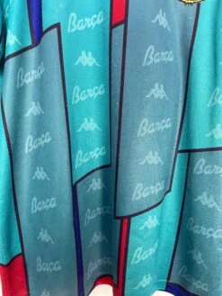 1995/97 BARCELONA RONALDO #9 AWAY SHIRT (S) KAPPA(1995 97 Barcelona Ronaldo 9 Away Shirt S Kappa676) -Cultkits Shop image00090 99621036 a2d8 467d bd4d 197f062145c0