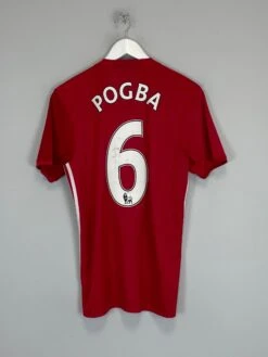 2016/17 MANCHESTER UNITED POGBA #6 HOME SHIRT (S) ADIDAS(2016 17 Manchester United Pogba 6 Home Shirt S Adidas424)