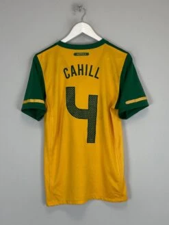 2010/11 AUSTRALIA CAHILL #4 HOME SHIRT (S) NIKE(2010 11 Australia Cahill 4 Home Shirt S Nike52342)