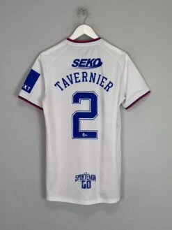 2022/23 RANGERS TAVERNIER #2 AWAY SHIRT (S) CASTORE(2022 23 Rangers Tavernier 2 Away Shirt S Castore576)