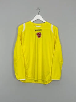 2007/08 VALENCIENNES L/S DIADORA TRAINING SHIRT (M)(Valenciennes 200708 Ls Diadora Training Shirt M)