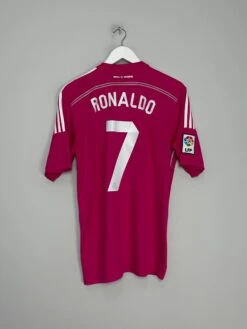 2014/15 REAL MADRID RONALDO #7 AWAY SHIRT (M) ADIDAS(2014 15 Real Madrid Ronaldo 7 Away Shirt M Adidas78)