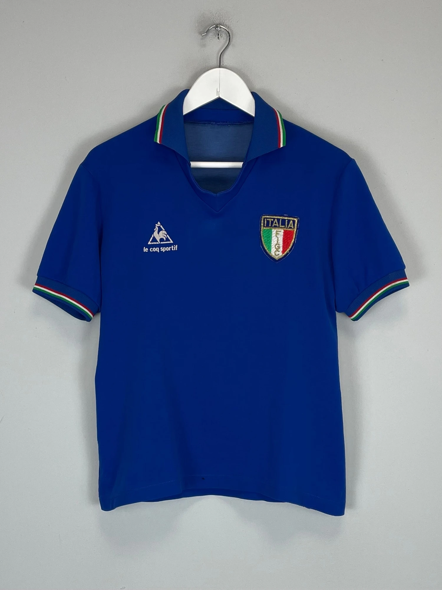 1984 ITALY HOME SHIRT (S) LE COQ(1984 Italy Home Shirt S Le Coq2353) 3 1984 ITALY HOME SHIRT (S) LE COQ(1984 Italy Home Shirt S Le Coq2353)