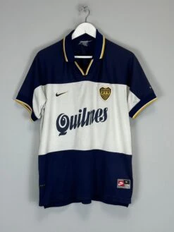 1998/99 BOCA JUNIORS AWAY SHIRT (S) NIKE(1998 99 Boca Juniors Away Shirt S Nike4575)