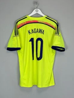 2014/15 JAPAN KAGAWA #10 AWAY SHIRT (L) ADIDAS(2014 15 Japan Kagawa 10 Away Shirt L Adidas2532)