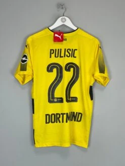 2017/18 DORTMUND PULISIC #22 *BNWT* HOME SHIRT (M) PUMA(2017 18 Dortmund Pulisic 22 Bnwt Home Shirt M Puma3245)
