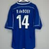 1999/01 RANGERS R DE BOER #14 HOME SHIRT (XL) NIKE(1999 01 Rangers R De Boer 14 Home Shirt Xl Nike4243)