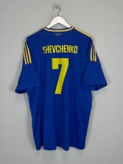 2012/13 UKRAINE SHEVCHENKO #7 AWAY SHIRT (XXL) ADIDAS(2012 13 Ukraine Shevchenko 7 Away Shirt Xxl Adidas355)