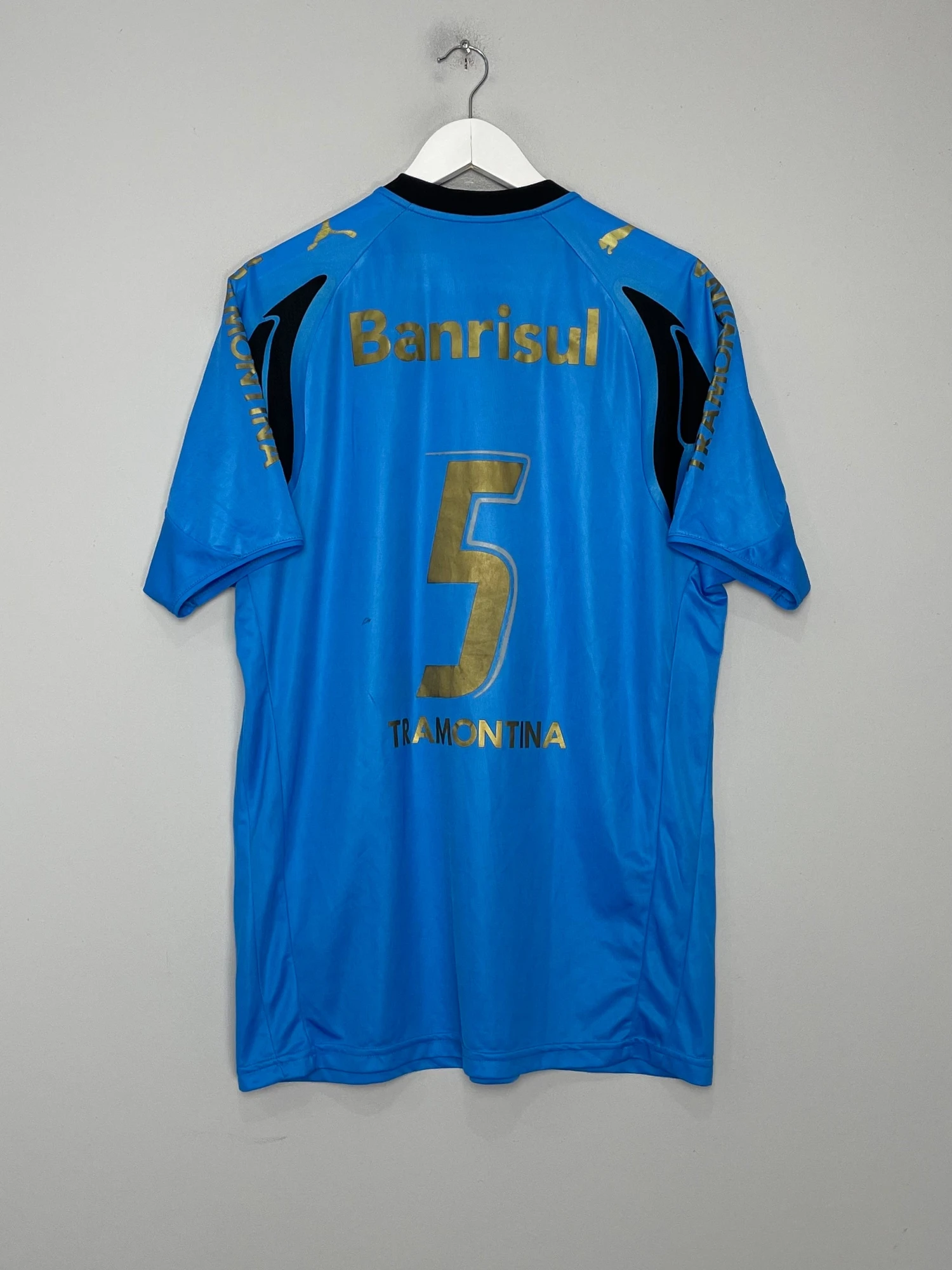 2007/08 GREMIO #5 HOME SHIRT (XL) PUMA(2007 08 Gremio 5 Home Shirt Xl Puma252) 6 2007/08 GREMIO #5 HOME SHIRT (XL) PUMA(2007 08 Gremio 5 Home Shirt Xl Puma252) - Image 4