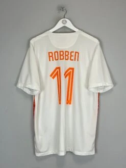 2015/16 NETHERLANDS ROBBEN #11 AWAY SHIRT (XL) NIKE(2015 16 Netherlands Robben 11 Away Shirt Xl Nike585)