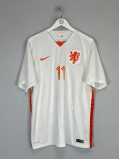 2015/16 NETHERLANDS ROBBEN #11 AWAY SHIRT (XL) NIKE(2015 16 Netherlands Robben 11 Away Shirt Xl Nike585) -Cultkits Shop image00145 76461881 2463 420e 9167 65608f6e3310