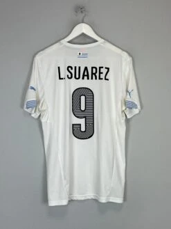 2014/15 URURGUAY SUAREZ #9 AWAY SHIRT (M) PUMA(2014 15 Ururguay Suarez 9 Away Shirt M Puma314)
