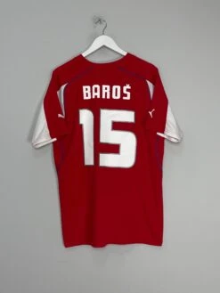 2003/04 CZECH REPUBLIC BAROS #15 HOME SHIRT (XL) PUMA(2003 04 Czech Republic Baros 15 Home Shirt Xl Puma78)