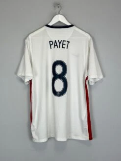 2015/16 FRANCE PAYET #8 AWAY SHIRT (XL) NIKE(2015 16 France Payet 8 Away Shirt Xl Nike234)