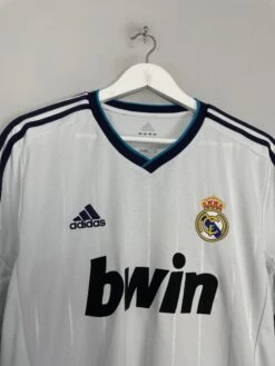 2012/13 REAL MADRID RONALDO #7 L/S HOME SHIRT (L) ADIDAS(2012 13 Real Madrid Ronaldo 7 L S Home Shirt L Adidas67) -Cultkits Shop image00157 37a350f3 1f99 429e a048 02f86467fe24