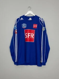 2007/08 THONON ΓVIAN GRAND GENEVE F.C. #9 L/S HOME SHIRT (XL) ADIDAS(2007 08 Thonon Evian Grand Geneve F C 9 L S Home Shirt Xl Adidas)