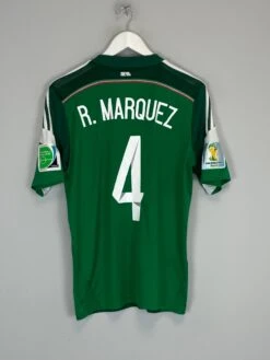 2014/15 MEXICO R.MARQUEZ #4 HOME SHIRT (S) ADIDAS(2014 15 Mexico R Marquez 4 Home Shirt S Adidas4547)