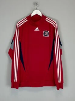 2008/09 CHICAGO FIRE DRILL TOP (L) ADIDAS(2008 09 Chicago Fire Drill Top L Adidas4564)
