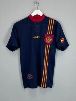 1996/98 SPAIN AWAY SHIRT (S) ADIDAS(1996 98 Spain Away Shirt S Adidas456)