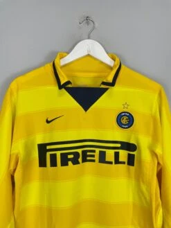 2003/04 INTER MILAN ADRIANO #10 L/S AWAY SHIRT (S) NIKE(2003 04 Inter Milan Adriano 10 L S Away Shirt S Nike5352) -Cultkits Shop image00165 016f9e30 331a 4193 bd70 63bf37990d35