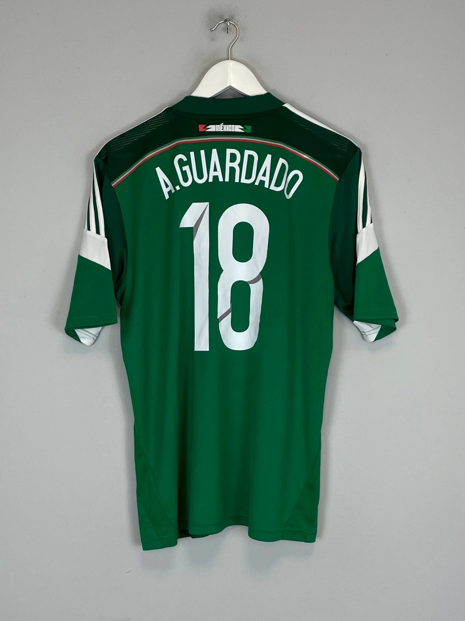 2014/15 MEXICO A.GUARDADO #18 HOME SHIRT (M) ADIDAS(2014 15 Mexico A Guardado 18 Home Shirt M Adidas457) 3 2014/15 MEXICO A.GUARDADO #18 HOME SHIRT (M) ADIDAS(2014 15 Mexico A Guardado 18 Home Shirt M Adidas457)