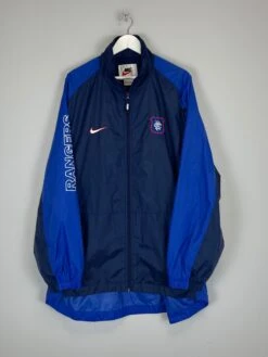 1997/98 RANGERS TRACK JACKET (XXL) NIKE(1997 98 Rangers Track Jacket Xxl Nike34666)