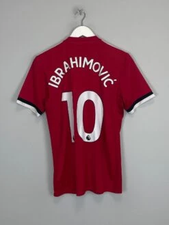 2017/18 MANCHESTER UNITED IBRAHIMOVIC #10 HOME SHIRT (S) ADIDAS(2017 18 Manchester United Ibrahimovic 10 Home Shirt S Adidas223)