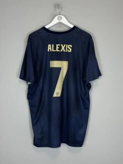 2018/19 MANCHESTER UNITED ALEXIS #7 AWAY SHIRT (XXL) ADIDAS(2018 19 Manchester United Alexis 7 Away Shirt Xxl Adidas34636)