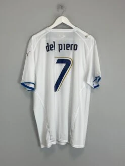 2006/07 ITALY DEL PIERO #7 AWAY SHIRT (XL) PUMA(2006 07 Italy Del Piero 7 Away Shirt Xl Puma6456)