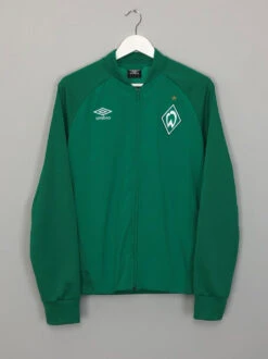 2018/19 WERDER BREMEN *MINT* UMBRO WALKOUT JACKET (M)(Werder Bremen 2018 2019 Mint Umbro Walkout Jacket M)