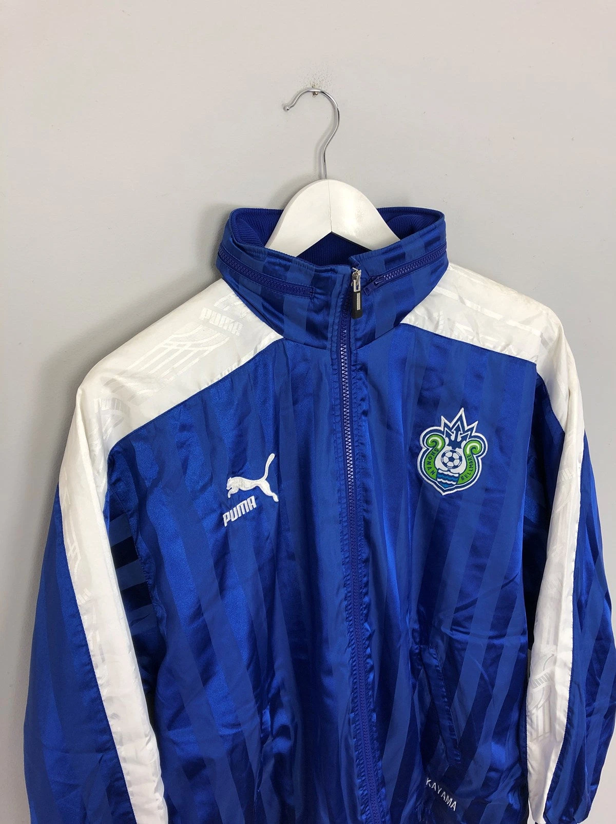 1995/96 SHONAN BELLMARE PUMA RAIN JACKET (M)(Shonan Bellmare 1994 95 Puma Rain Jacket M) 4 1995/96 SHONAN BELLMARE PUMA RAIN JACKET (M)(Shonan Bellmare 1994 95 Puma Rain Jacket M) - Image 2