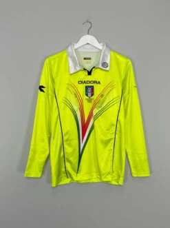 2011/12 ITALY FIGC REFEREE L/S SHIRT (S*) DIADORA(Italy Figc Referee 201112 Ls Shirt S Diadora)