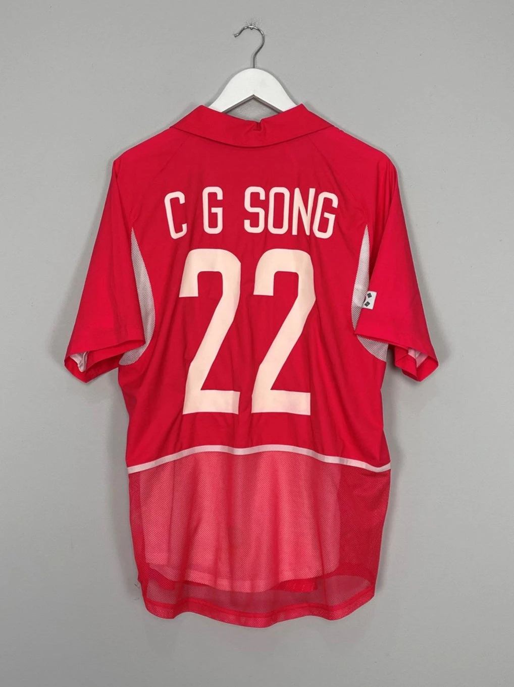 2002/04 SOUTH KOREA C G SONG #22 *PLAYER ISSUE* HOME SHIRT (L) NIKE(South Korea Cgsong 22 2002 2004 Player Issue Home Shirt L Nike) 3 2002/04 SOUTH KOREA C G SONG #22 *PLAYER ISSUE* HOME SHIRT (L) NIKE(South Korea Cgsong 22 2002 2004 Player Issue Home Shirt L Nike)