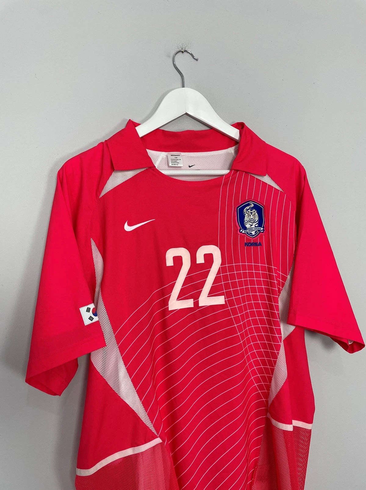 2002/04 SOUTH KOREA C G SONG #22 *PLAYER ISSUE* HOME SHIRT (L) NIKE(South Korea Cgsong 22 2002 2004 Player Issue Home Shirt L Nike) 6 2002/04 SOUTH KOREA C G SONG #22 *PLAYER ISSUE* HOME SHIRT (L) NIKE(South Korea Cgsong 22 2002 2004 Player Issue Home Shirt L Nike) - Image 4