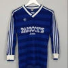 1985/86 SCHALKE L/S HOME SHIRT (S) ADIDAS(Schalke 198586 Home Shirt S Adidas)