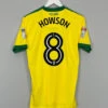 2016/17 NORWICH CITY HOWSON #8 *MATCH ISSUE* HOME SHIRT (M) ERREA(Norwich Howson 8 2016 2017 Match Issue Home Shirt M Errea) 2 2016/17 NORWICH CITY HOWSON #8 *MATCH ISSUE* HOME SHIRT (M) ERREA(Norwich Howson 8 2016 2017 Match Issue Home Shirt M Errea) -Cultkits Shop img 3474